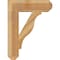 Ekena Millwork Funston Craftsman Rough Sawn Bracket, Western Red Cedar, 6"W x 24"D x 32"H BKT06X24X32FST04RWR - alternate 4